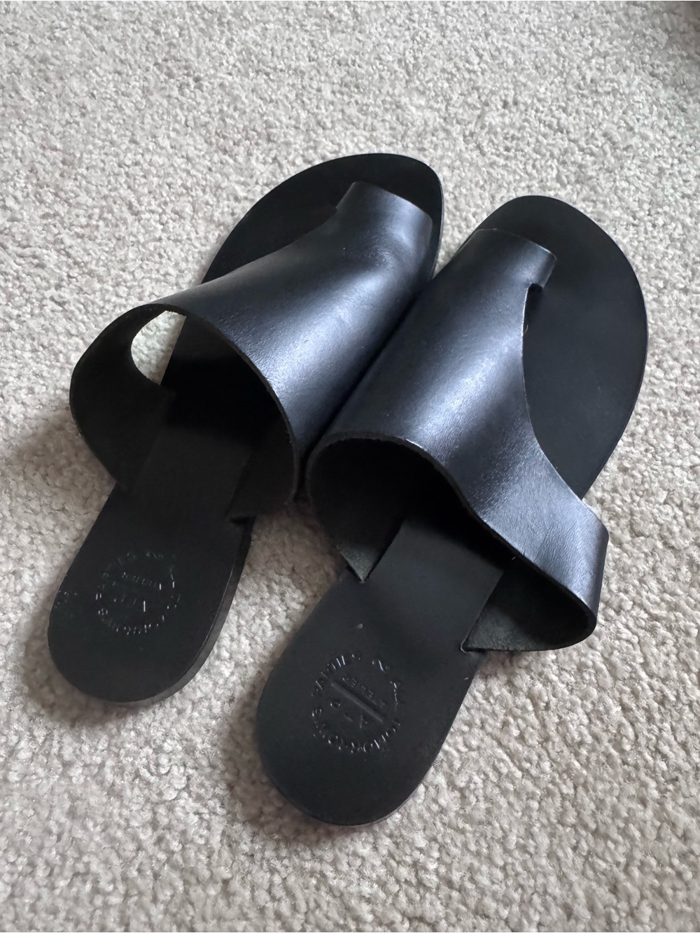ATP Rosa Toe-Loop Slide Sandals